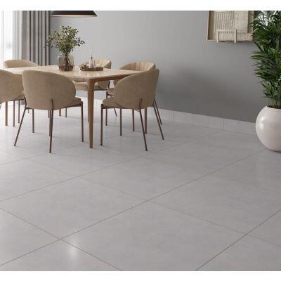 Piso Cerâmico Urban Silver Retificado Acetinado 75,5X75,5cm Incopisos