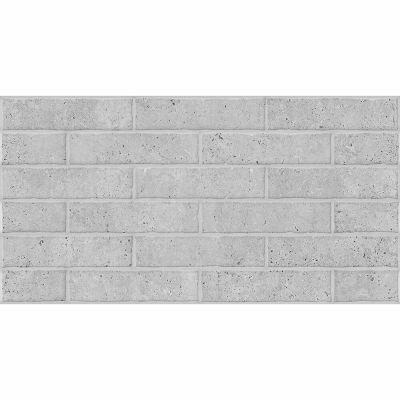 Revestimento de Parede Ladrillo Gris Retificado Rústico Classe A 39x75,5cm Incopisos