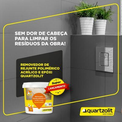 Limpa Rejunte 250g Acrílico e Epoxi Incolor Quartzolit