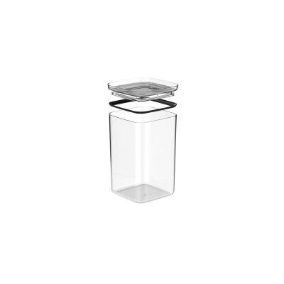 Pote Plástico Hermético 23cmx15cmx15cm Natural Ou