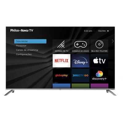 Tv Smart 58" Ptv58g7ur2csbl Prata Bivolt Philco
