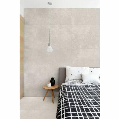Porcelanato Nord Ris Cinza Retificado Natural 90x90 Portobello