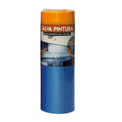 Salva Pintura 270cmx17m Salvabras Azul Salva Piso Salva Pintura 270cmx17m Salvabras Azul Salva Piso