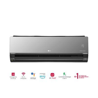 Ar Condicionado Split Inverter 24000 Btus Artcool UV Nano Cinza Escuro Quente Frio LG
