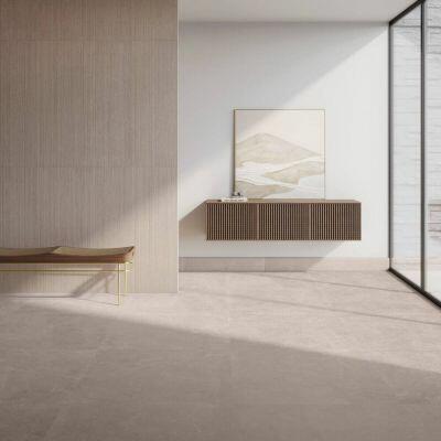 Porcelanato 90cm X 90cm Oasi Roccia Nat Cinza Ret Extra Portobello