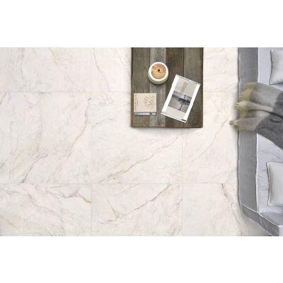 Porcelanto Apuano Oro Branco Retificado Natural 90cmx90cm Portobello