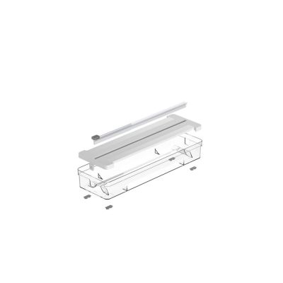 Organizador Duplo Clear Branco Ou