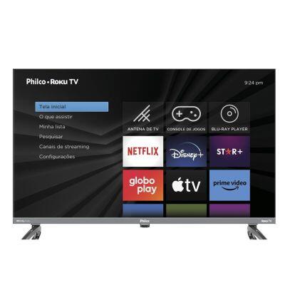 Tv Led 32" Ptv32k34rkgb Smart Roku Preto Bivolt Philco