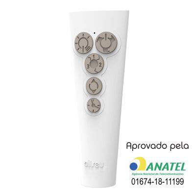 Ventilador de Teto 130w Slim Branco Aliseu