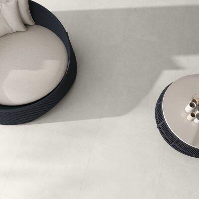 Porcelanato Hit Off White Branco Retificado Natural 90x90cm Portobello