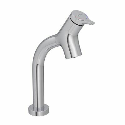Torneira Misturador Monocomando para Banheiro de Mesa Bica Alta Móvel Gama Cromado Deca Torneira Misturador Monocomando para Banheiro de Mesa Bica Alta Móvel Gama Cromado Deca
