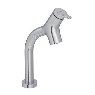 Torneira Misturador Monocomando para Banheiro de Mesa Bica Alta Móvel Gama Cromado Deca