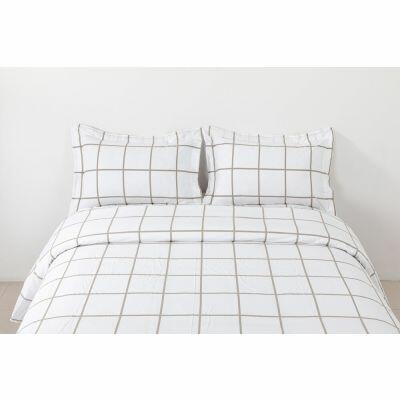 Jogo De Cama Casal Listrado Casa$Ideia Jogo De Cama Casal Listrado Casa$Ideia
