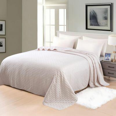 Colcha Casal 2,20m x 2,40m Ultra Off White Diagonal