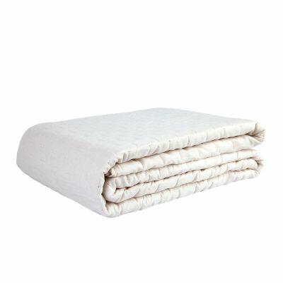 Colcha Solteiro 1,60m x 2,40m Ultra Off White Diagonal