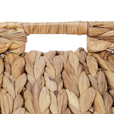 Cesto Organizador Cena Amadeirado 30x20x5cm Casa&ideia