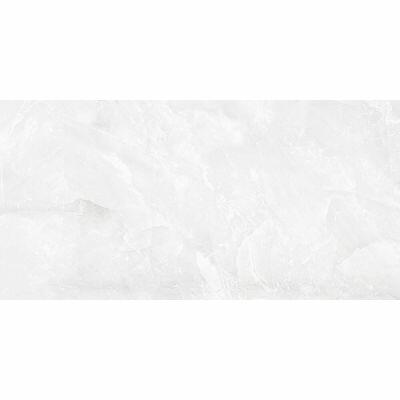 Porcelanato Onix Bianco Branco Retificado Polido 62x121cm Damme
