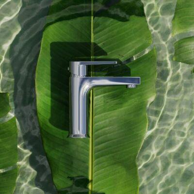 Misturador Monocomando Para Lavatório Leaf Cromado Kohler