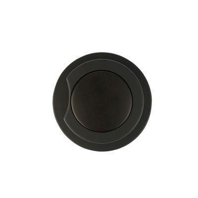 Acabamento Registro 1/2" Florida Preto Addra