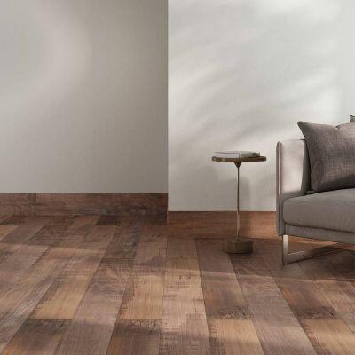 Porcelanato Arca Tropical St Marrom Retificado Natural 20x120cm Portobello
