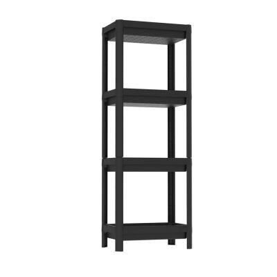 Estante Plástico Geo Base Preto 112,5x36x23 Grifit Estante Plástico Geo Base Preto 112,5x36x23 Grifit