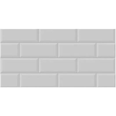 Piso Cerâmico Element Gray Bold Brilhante 31x59 Ilhabella