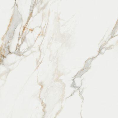 Porcelanato Calacatta Oro Branco Retificado Acetinado 90x90cm Incepa