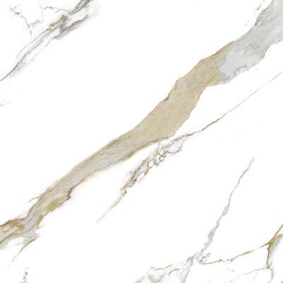 Porcelanato Calacata Oro Satin Retificado Acetinado 80x80cm Biancogres