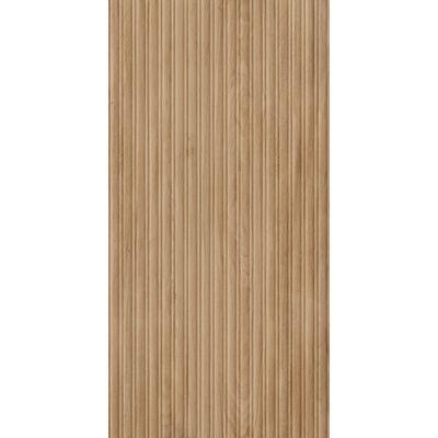Revestimento Parede Aris Carvalho Natural Retificado Relevo 45x90cm Biancogres