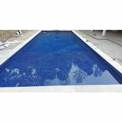 Revestimento Parede Azul Cobalto Bold Brilhante 10x10cm Strufaldi
