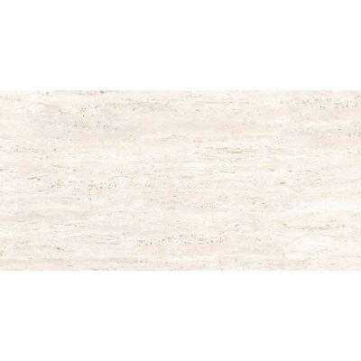 Piso Cerâmico Navona Iac Travertino Retificado Acetinado 56x113cm Incopisos