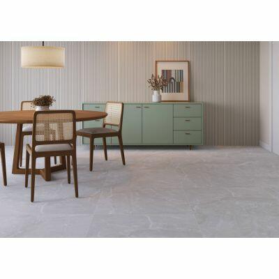 Porcelanato Mont Blanc Retificado Acetinado 84x84cm Elizabeth