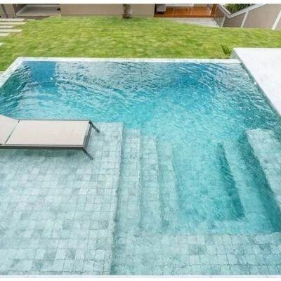 Revestimento Vis Azul Bold Mate 10x10cm Strufaldi