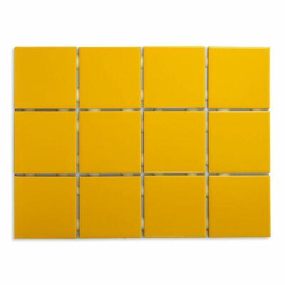 Revestimento Amarelo Bold Brilhante 10x10cm Strufaldi