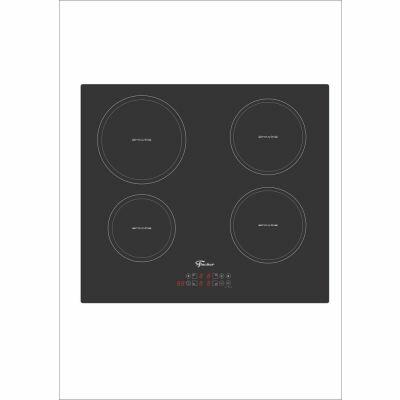 Cooktop Indução Vidro 4 Bocas Embutir Preto 220v Fischer