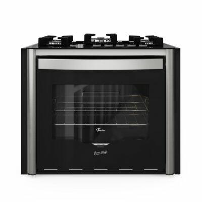 Fogão Gás 5 Bocas Gran Cheff Embutir Silver 127v Fischer