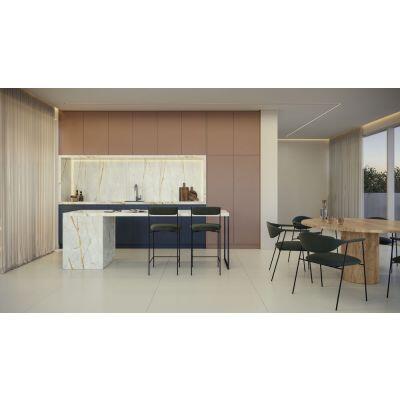 Porcelanato Polido Golden Fantasy White Retificado Extra 60x120cm Ceusa