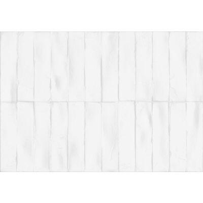 Revestimento de Parede Tijoletas Matte White Retificado Natural Classe A 45x65cm Ceusa