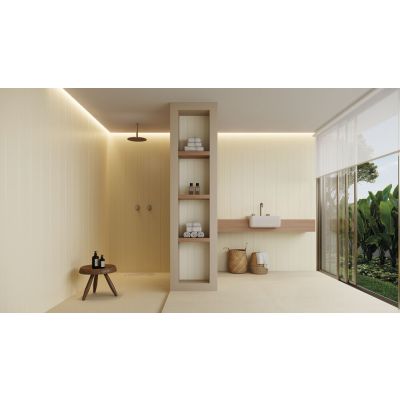 Porcelanato Santorini Natural Soft Bege Retificado Extra 90x90cm Portinari