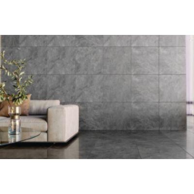 Porcelanato Polido 75cm x 75cm Zeus Gris Cinza Ret Extra Dora