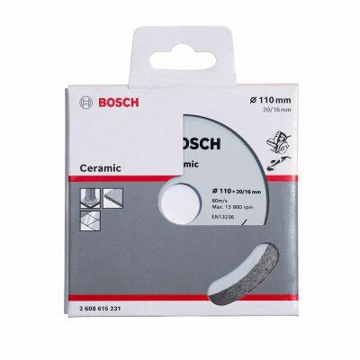 Disco Diamantado Contínuo 110mm Cinza Bosch Disco Diamantado Contínuo 110mm Cinza Bosch