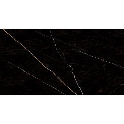 Revestimento de Parede Marmo Imperial Preto Brilho Retificado Classe A 61x116cm Ilhabella