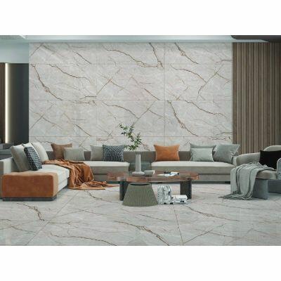 Piso Cerâmico Cremo Delicato Avela Retificado Polido 61x116cm Ilhabella