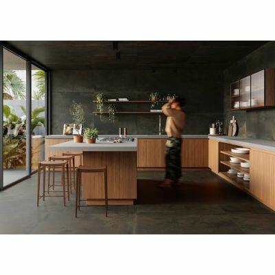Porcelanato 60x120cm Cais Óleo 3D Acetinado Retificado Extra Eliane
