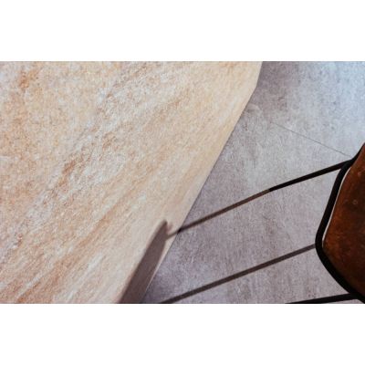 Porcelanato 90cm x 90cm Cite Itá Thomé Gris 3D Act Ret Extra Eliane