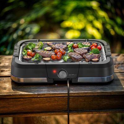 Churrasqueira Elétrica 1500W BCQ40 Preto Inox Britânia