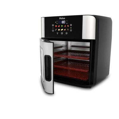 Fritadeira Elétrica Sem Óleo Air Fryer 16L PAF16A Preto Philco Fritadeira Elétrica Sem Óleo Air Fryer 16L PAF16A Preto Philco