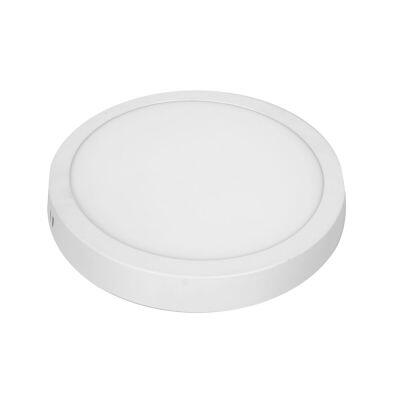 Painel LED Sobrepor Redondo 18W Branco 3000K Bivolt Vitralux