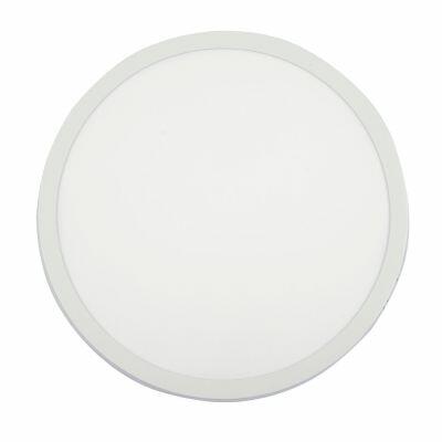 Painel LED Sobrepor Redondo 18W Branco 4000K Bivolt Vitralux
