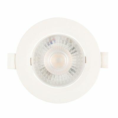 Spot LED Embutir Redondo 5W Branco 3000K Bivolt Vitralux
